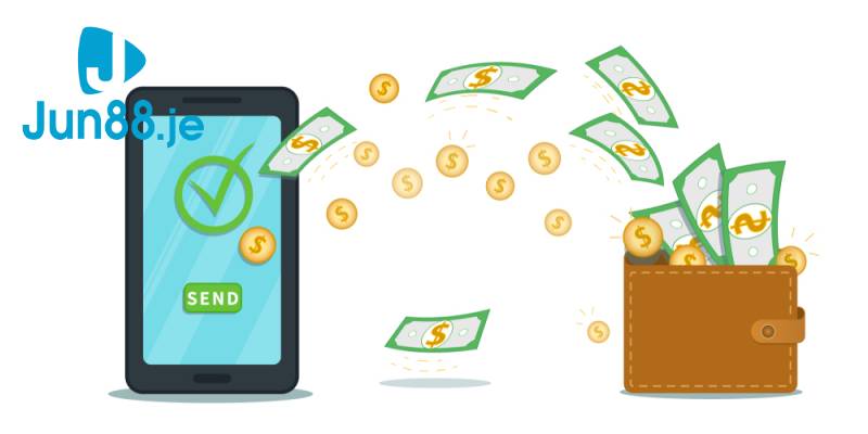 Rút tiền Jun88 qua ngân hàng và thẻ cào như thế nào?