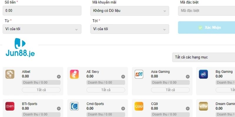 Hướng dẫn JUN88; Nạp tiền như thế nào là chuẩn?