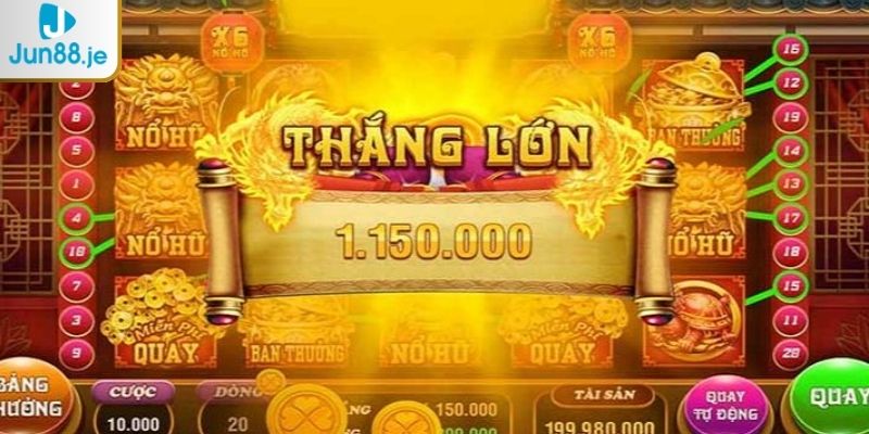 Cách quay hũ dễ nổ Jun88